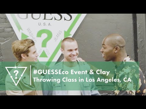 #GUESSEco Event & Clay Throwing Class | Los Angele...