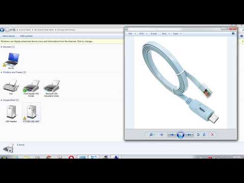 How to Install COM & LPT Port, Device Manager And How Install USB Console Cable