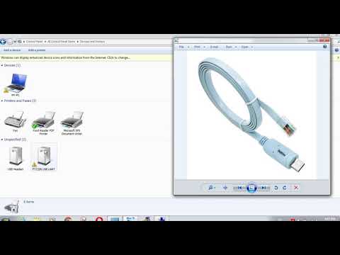 How to Install COM & LPT Port,  Device Manager And How Install  USB Console Cable