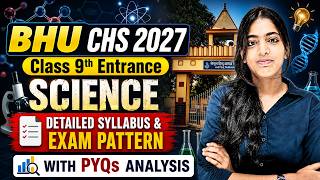 BHU CHS 2027 Class 9th Entrance Science Detailed Syllabus Explained | CHS 2027 Entrance Preparation