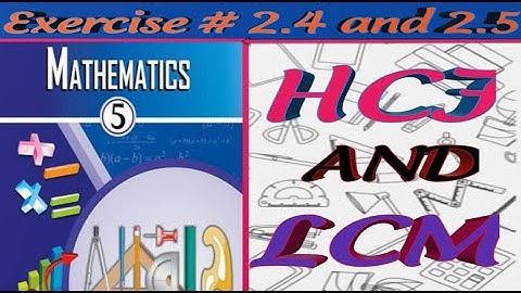 #5th-grade mathematics exercise 2.4 and 2.5