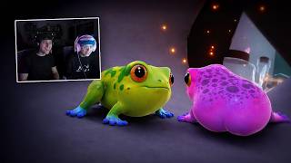 NEW CO-OP GAME AS CHEEKED UP FROGS! | FROGGIN' AROUND
