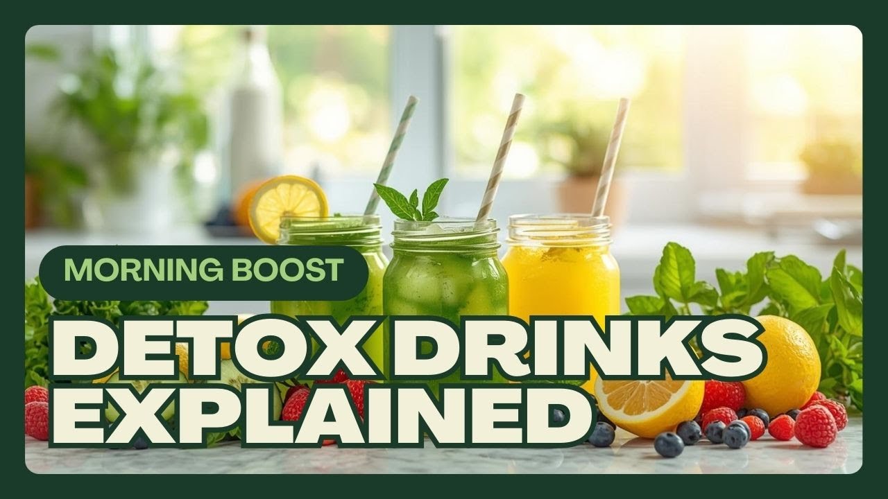 Your Morning Blueprint for Better Health & Energy I Detox Drinks Explained I Video 4k