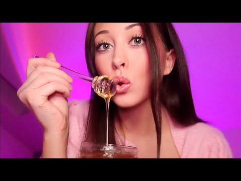 ASMR BRUITS DE BOUCHE POUR DORMIR (miel, inaudible, chuchotement)