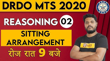 DRDO MTS || Reasoning || By Avdhesh sir || Class 02 || Sitting Arrangement