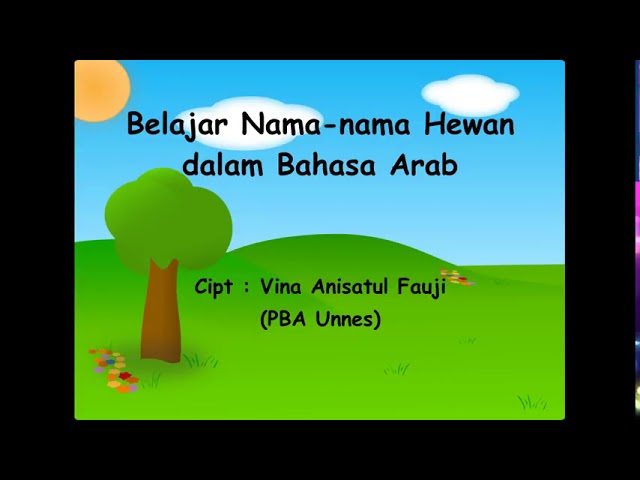 Mengenal Nama Nama Hewan Dalam Bahasa Arab Youtube