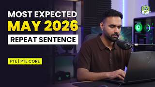 PTE Repeat Sentence | Most Repeated Real Exam Questions | May 2026 | PTE &amp; PTE Core