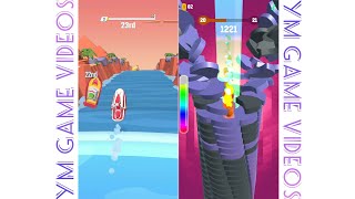 Flippy Race and Drop Stack Ball | Gameplay | ym game videos | Free Mobile Games | Arcade Games screenshot 5