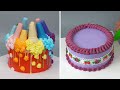 Awesome Cake Decorating Tutorial | Most Satisfying Chocolate Cake | Perfect Cake Decorating