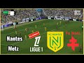 Regardez FC Nantes vs FC Metz en Direct – Match Complet en Simulation Football PC ⚽