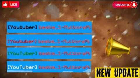NEW UPDATE HOW TO CHANGE COLOUR OF CUSTOM TAGS IN MULTICRAFT!!!  ||  @bestie_1Multicraft