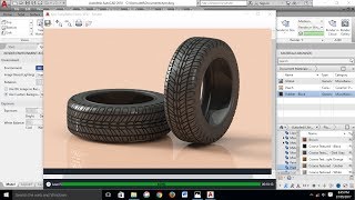 AutoCAD 3D Modeling   Tyre Tutorial  AutoCAD 2018