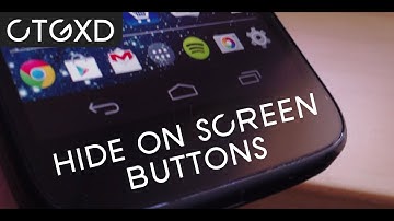 Hide Soft Keys/On Screen Buttons GMD Auto Hide Soft Keys *ROOT*