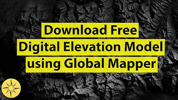 Download free DEM using Global Mapper