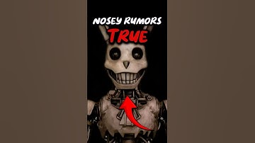 The SCARY TRUTH About Nosey..