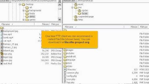 What is FTP? Why do I need it? - Web Hosting Tutorial