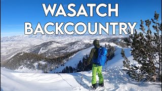 Deep Powder Days in the Wasatch Backcountry Compilation | Splitboarding Winter 2023-2024