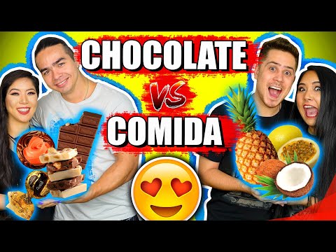 CHOCOLATE VS COMIDA | Blog Das Irmãs