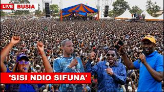 LIVE: Sifuna, Babu Owino, James Orengo and other Linda Mwananchi Leaders Mega Rally in Busia!