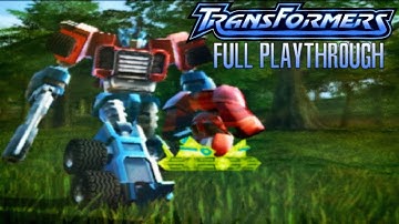 Transformers [PS2] Commander Difficulty - Full Playthrough