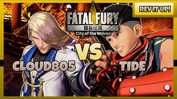 Fatal Fury: COTW - CLOUD805 (Kain R. Heinlein) vs TIDE (Hokutomaru) Ranked Gameplays 4K