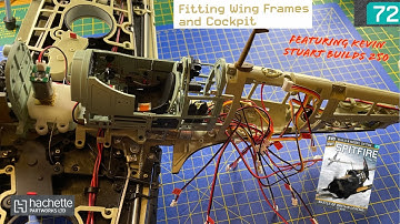 Build a Spitfire Mk1A - Issue 72. A 1/18 Scale model aircraft build by Hachette PartWorks Ltd