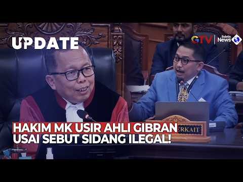 SHOCKING! Powerless Under Questioning by Constitutional Court Judges, Gibran's Expert Ejected fro...