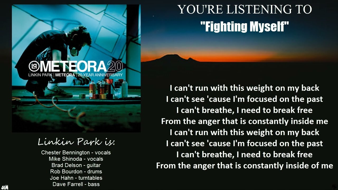 Meaning of Fighting Myself by Linkin Park