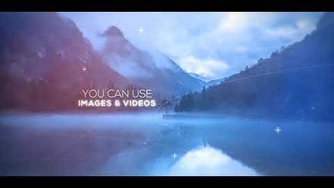 Cinematic Inspirational Parallax Opener, Slideshow After Effects Template