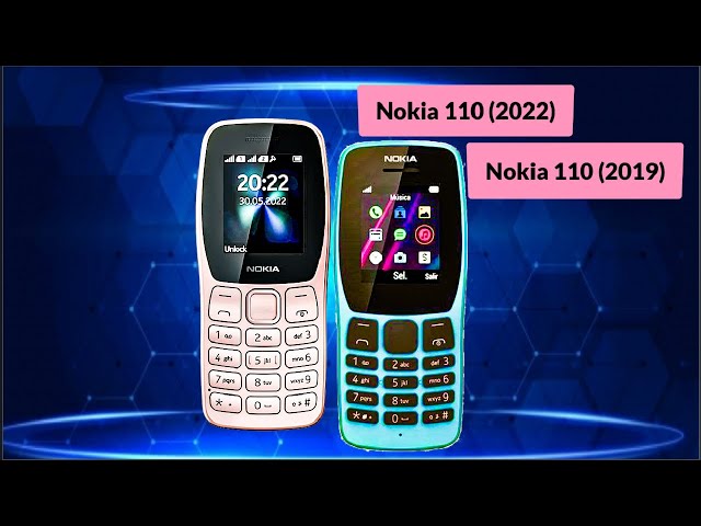Nokia 110 (2022) vs Nokia 110 (2019)
