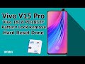 Vivo V15 Pro 1818 Pattern Lock Remove - Hard Reset Done