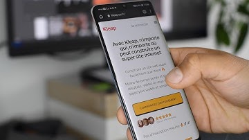 How to use Kleap - Discovering this mobile first web builder