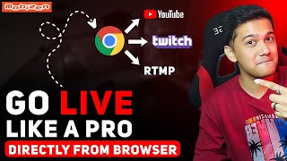 Live Stream Directly From Web Browser - Mobizen Studio
