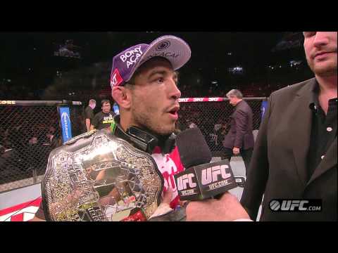 UFC 163: Jose Aldo Octagon Interview