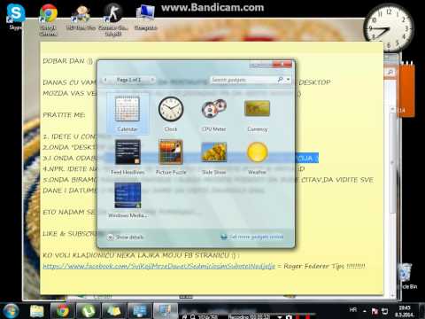 Video: Kako Postaviti Kalendar