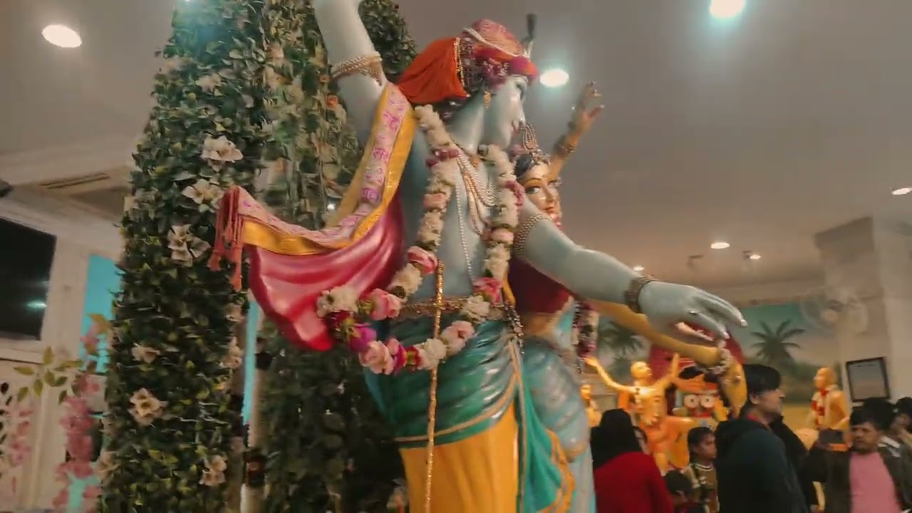 ISKON TEMPLE VISIT SECOND TOURE ,