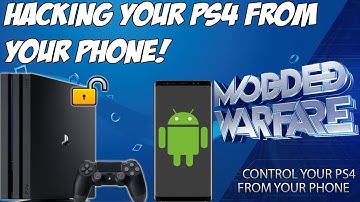 Modding your PS4 from your Android Device