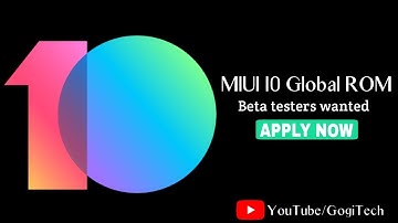 How to apply MIUI 10 Beta Tester