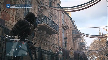 Running Wall Ledge Man Assassins Creed Unity PC
