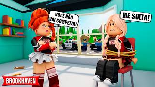 A NOVA ALUNA RAPTOU A LIDER DE TORCIDA | Historinhas Brookhaven RP | Roblox