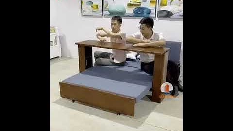 MẪU GHẾ SOFA GIƯỜNG(SOPHA BED) ĐA NĂNG THÔNG MINH KẾT HỢP BÀN LÀM VIỆC ĐỘC ĐÁO - HOTLINE 0923337789