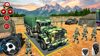 Army Truck Transport Offroad Simulator - US Cargo Vehicle Driving Mountain 3D - Android GamePlay  screenshot 3