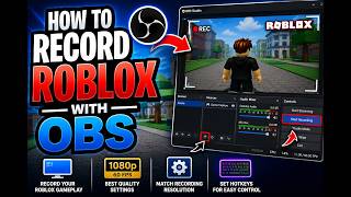 How to record ROBLOX with OBS