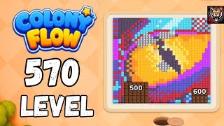 Colony flow Level 570 Walkthrough Solution