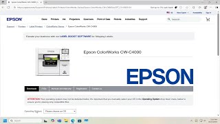 How To Install and Setup Epson ColorWorks C4000 Printer [Guide]