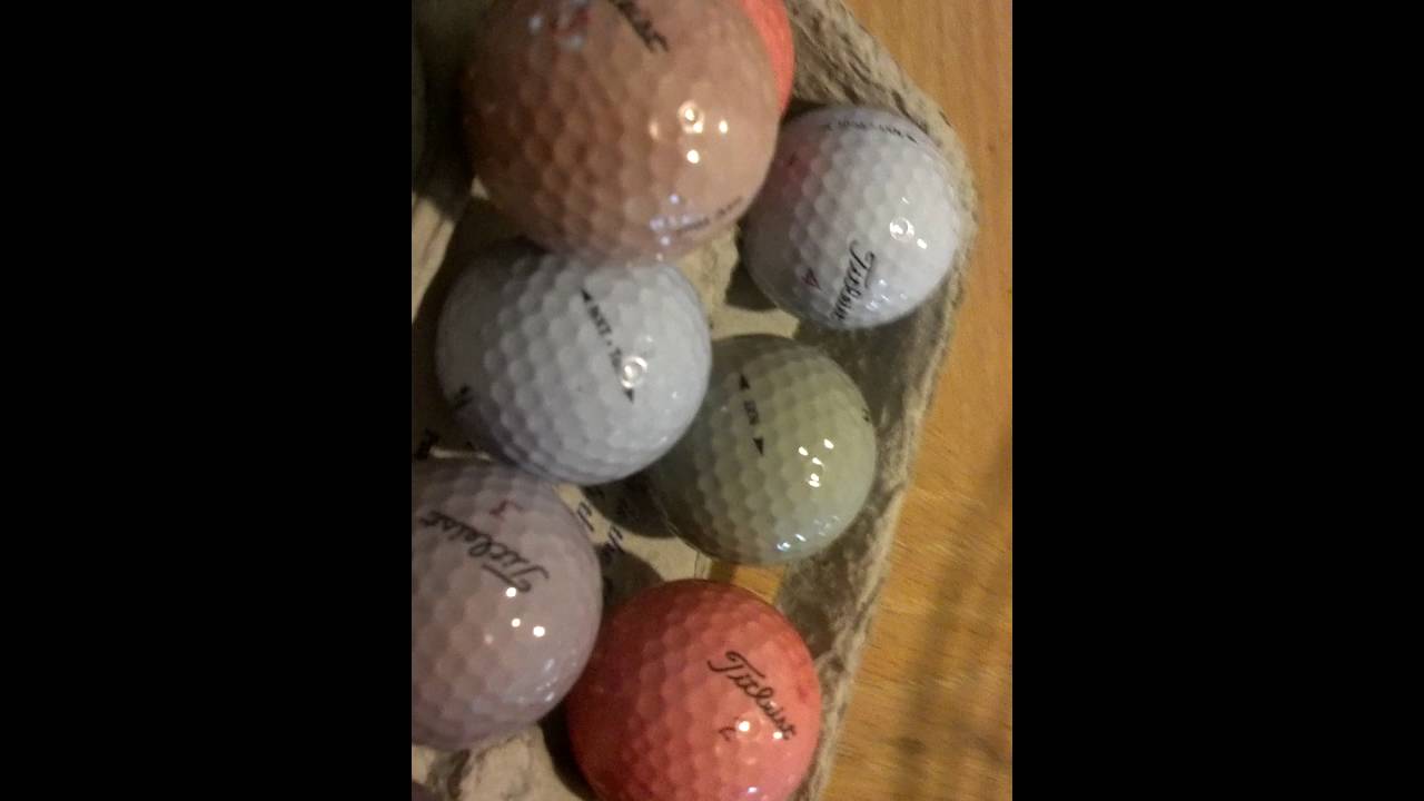 How to dye golf balls YouTube