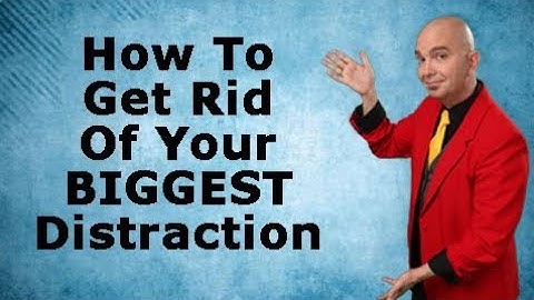 How To Get Rid Of Your Biggest Distraction  Fred Moore Keynote Speaker