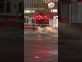 NY drivers push through flooding after intense rainfall