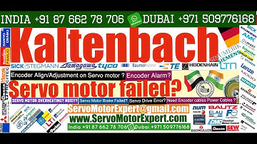 How to check KALTENBACH Siemens CNC Milling Heidenhain servo motor encoder Resolver Drive problem