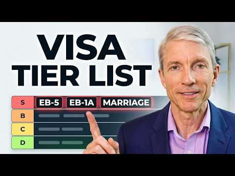 Ranking Every US Immigration Visa You Need to Know About